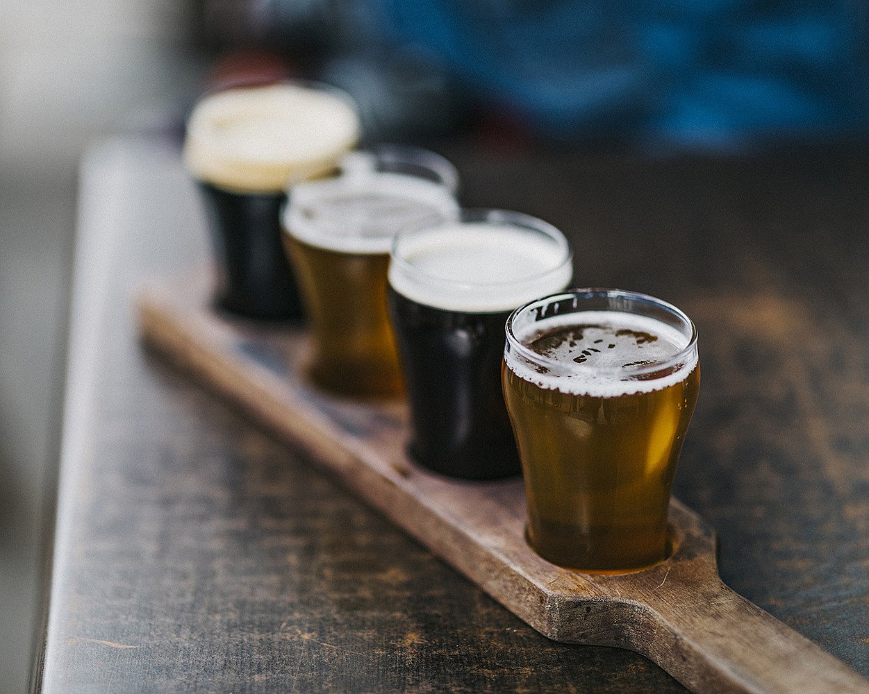 En kveld med håndverksøl for to