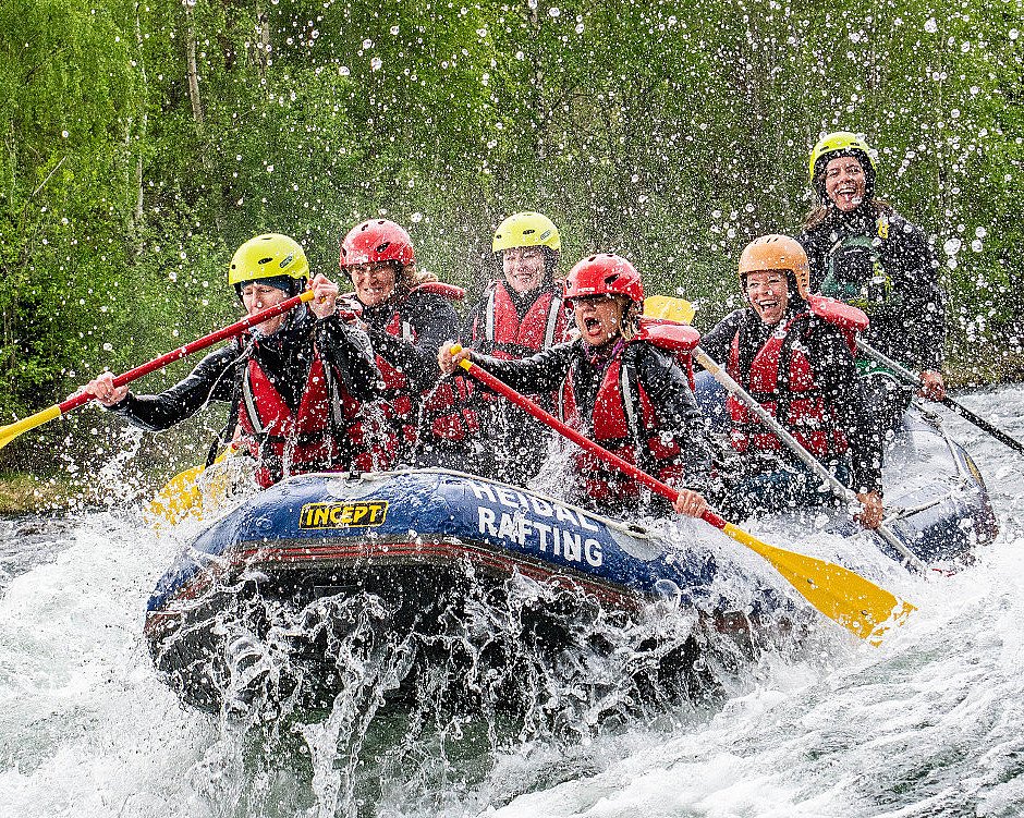 Rafting og Via Ferrata