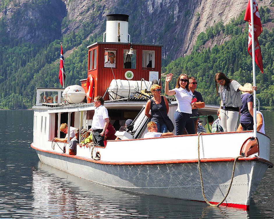 Familiecruise på dampskip