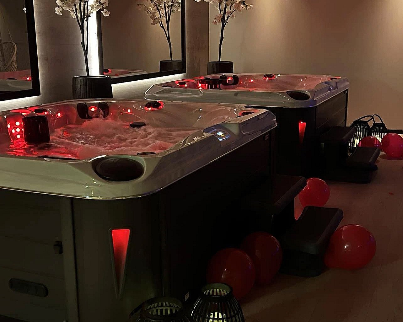 Spa, jacuzzi & badstue