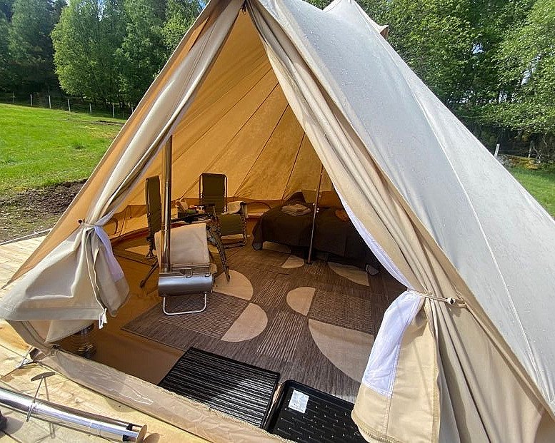 Glamping & alpakkavandring