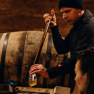 Whiskysmaking med destilleriomvisning