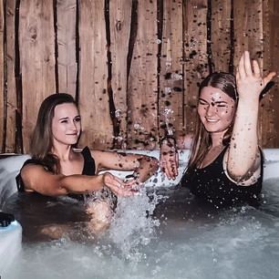 Spa, jacuzzi, badstue & kroppsskrubb