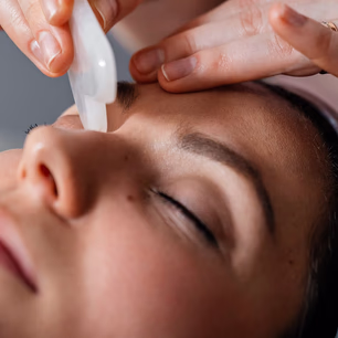 Økologisk ansikstbehandling