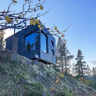 Natt i fjelltopphytte