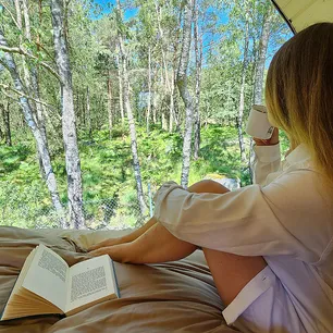 Overnatting i luksustønne