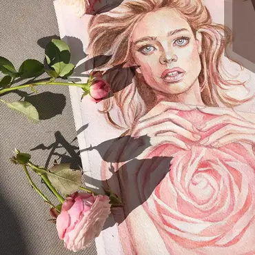 Oljemaling med kunstner thumbnail 2