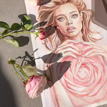 Oljemaling med kunstner x 3 thumbnail 1