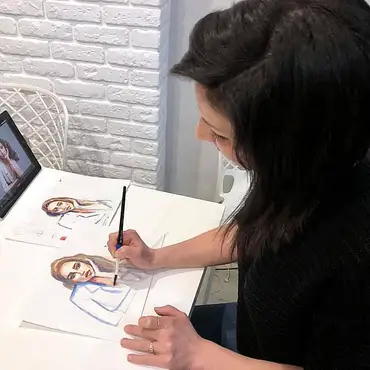 Oljemaling med kunstner privattime thumbnail 3