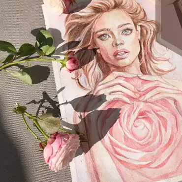 Oljemaling med kunstner privattime thumbnail 4