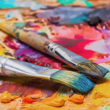 Malekurs i akryl thumbnail 3