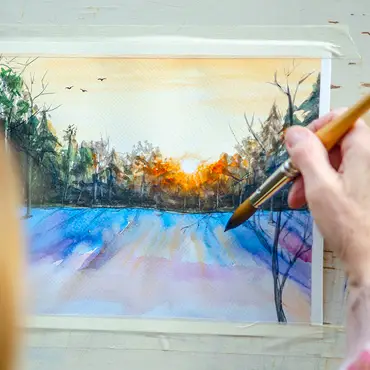 Malekurs i akvarell thumbnail 2