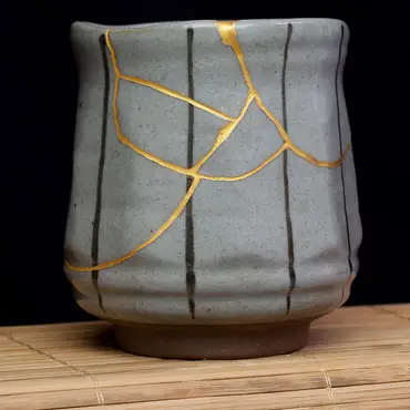 Lag Kintsugi gullkeramikk thumbnail 2