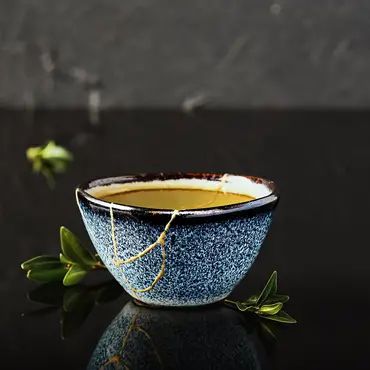 Lag Kintsugi gullkeramikk thumbnail 5