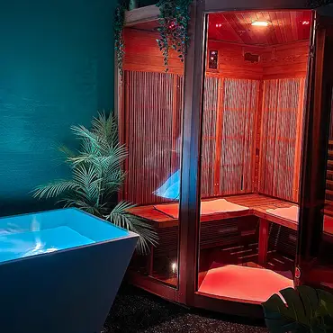 Floating, jacuzzi, sauna & isbad for to thumbnail 4