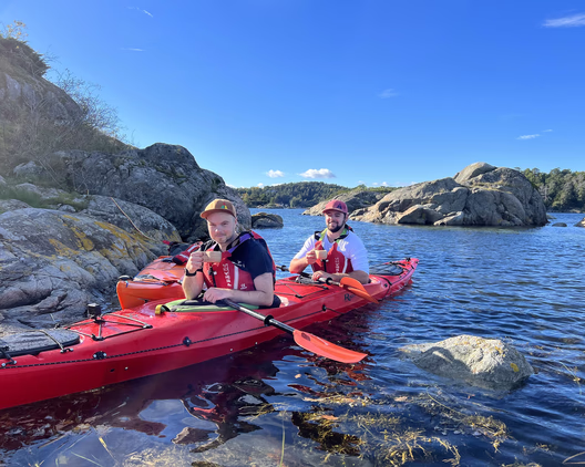 Guidet tur med havkajakk