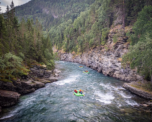 Sjoa whitewater rafting