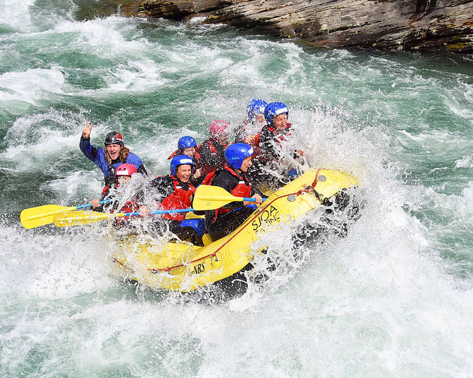 Rafting heldag