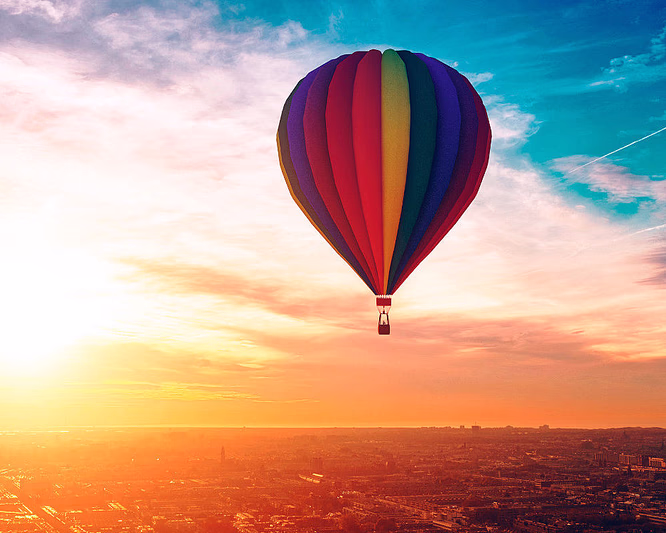 Privat ballongflyvning