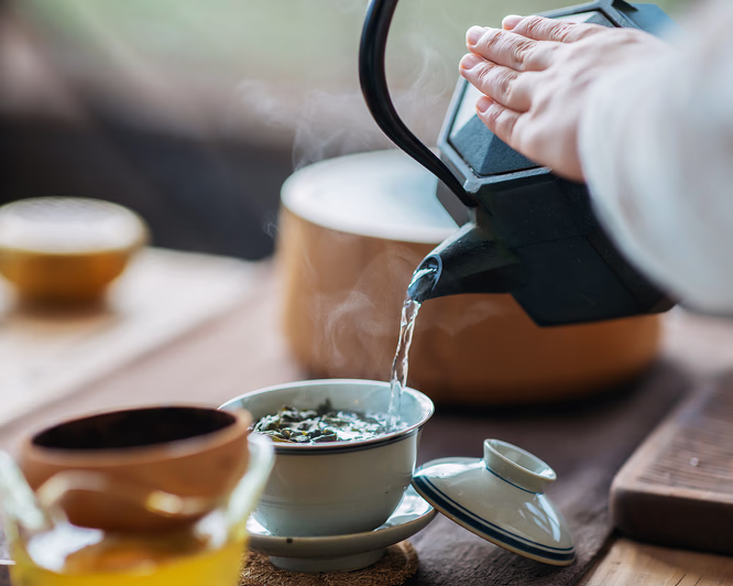 Vekster til te med Margit Vea