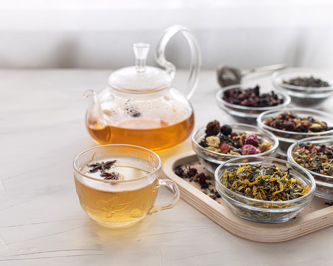 Vekster til te med Margit Vea