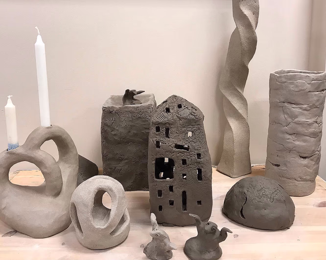 Håndbyggingskurs i leire