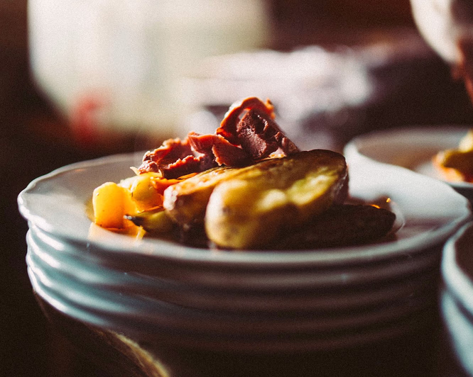 Skogsmiddag i Volldalskoja
