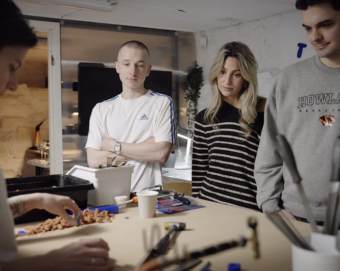 Date på smykkeverkstedet