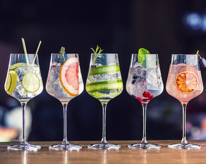 En kveld på ginbar for to