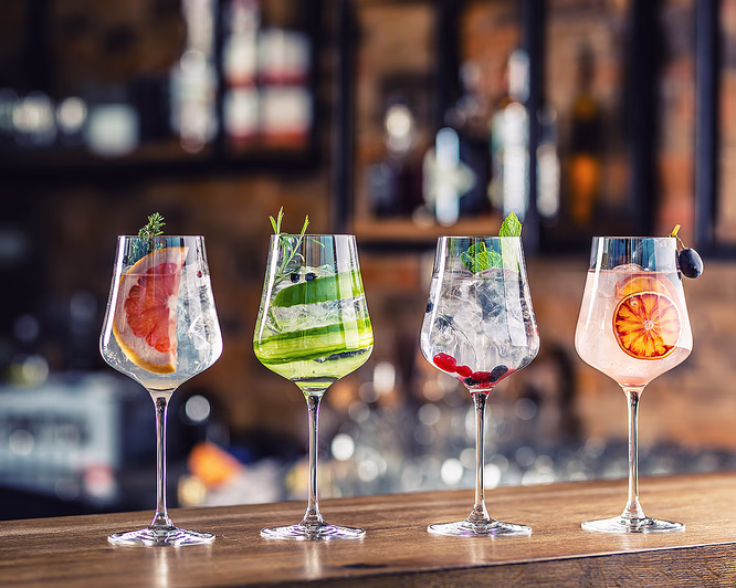 En kveld på ginbar for to