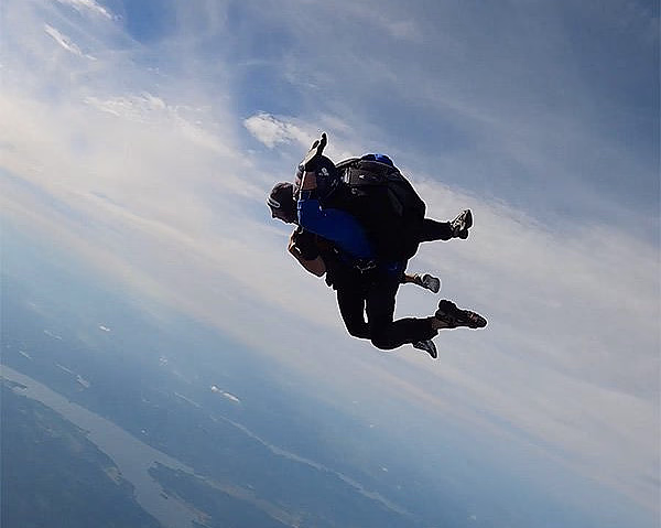 Tandem fallskjermhopp