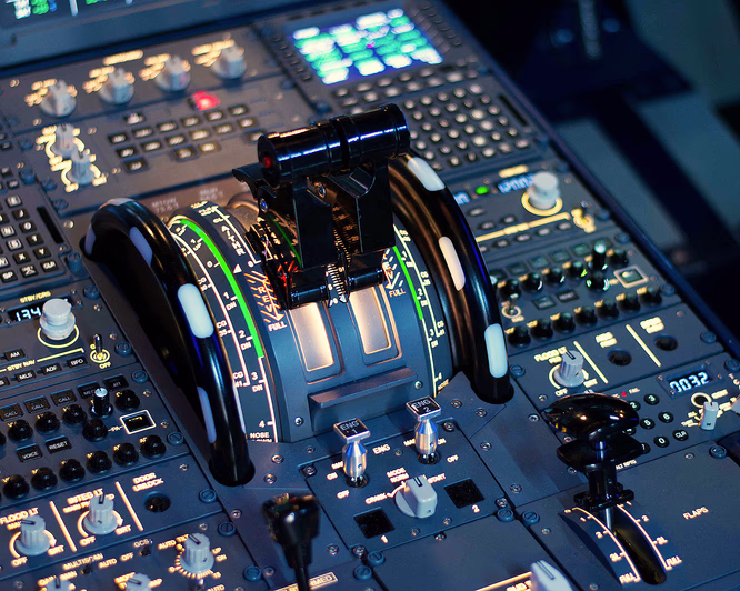 Airbus flysimulator for to