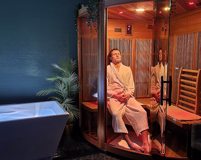 Jacuzzi, sauna & isbad