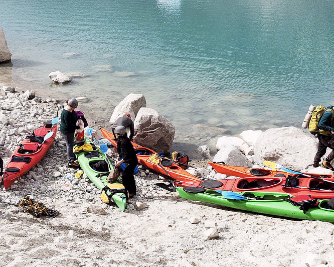 Isbreeventyr fra kajakk