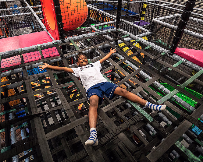 Familiedag på lekeland