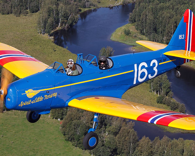 Opplevelsesflyving med Fairchild Cornell