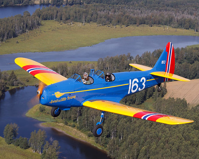 Opplevelsesflyving med Fairchild Cornell