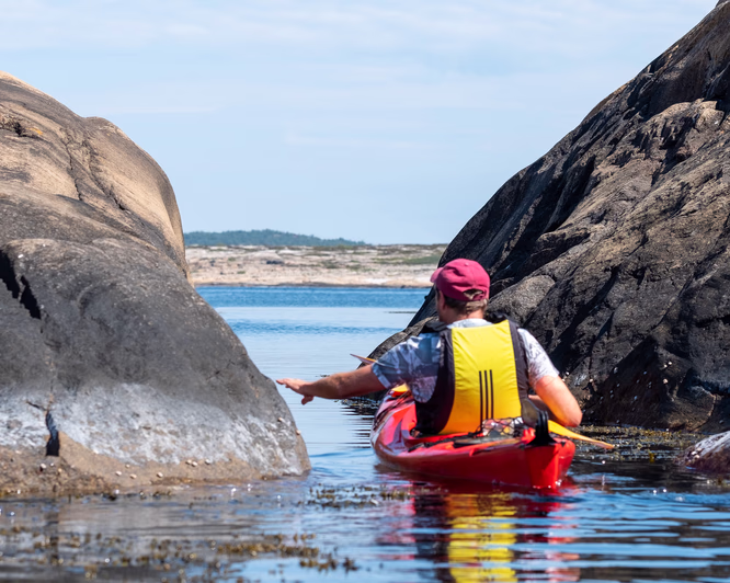 Kajakkeventyr og friluftspakke