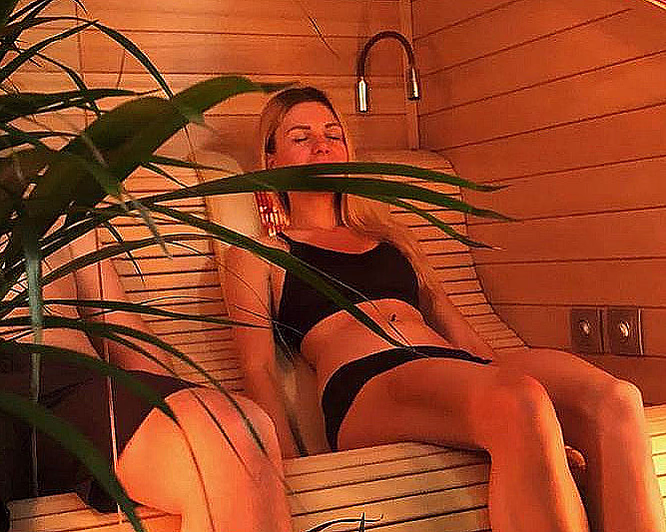 Floating med IR Sauna