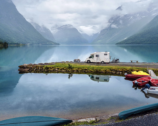 Bobil og campingferie