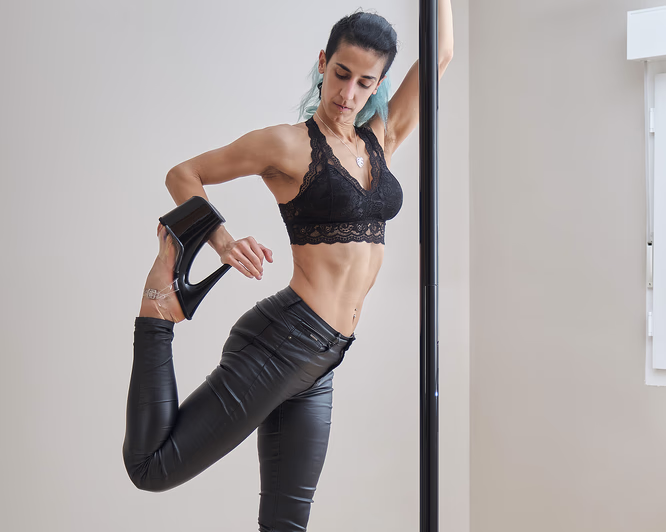 High Heel poledance