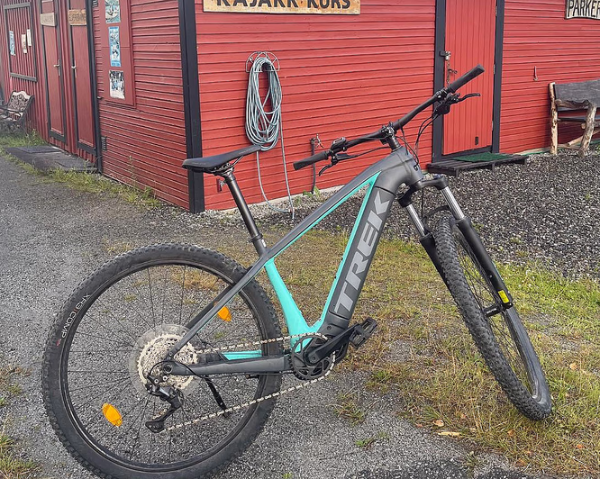 Sjoa elektrisk sykkeltur