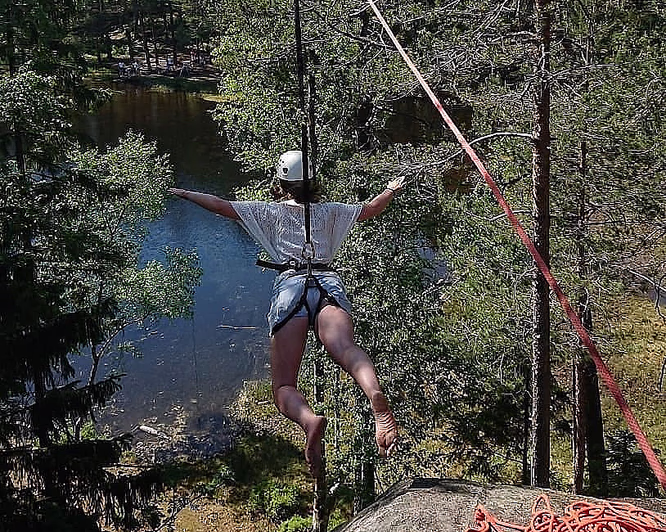 Zipline i Nordmarka
