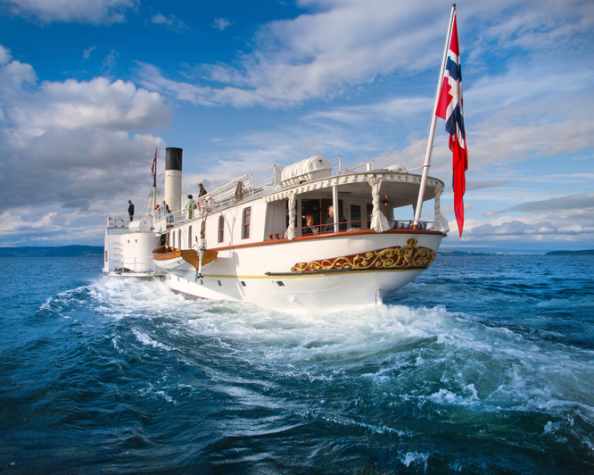 Hjuldamper med middag