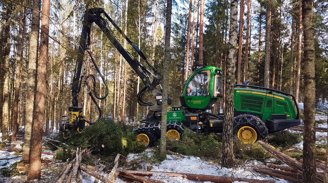Kjør skogsmaskiner