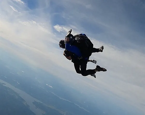 Tandem fallskjermhopp