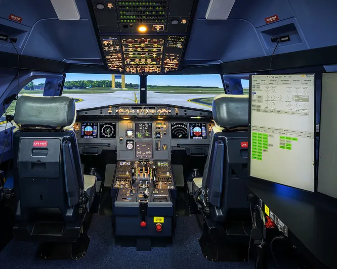 Airbus flysimulator
