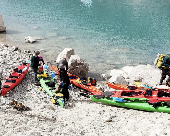 Isbreeventyr fra kajakk