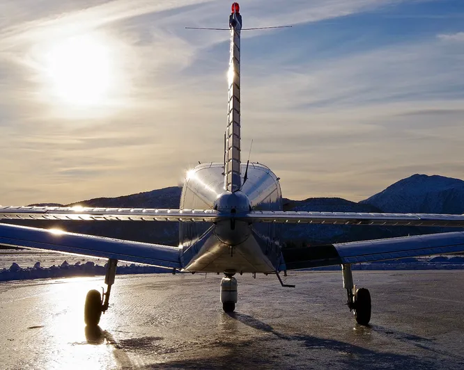 Flyleksjon og flytur med pilot