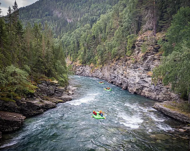 Sjoa whitewater rafting